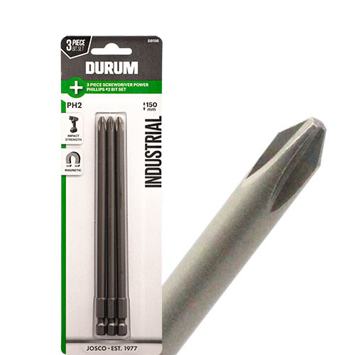 DB156 Phillips PH2 3PC 150mm Durum Tools